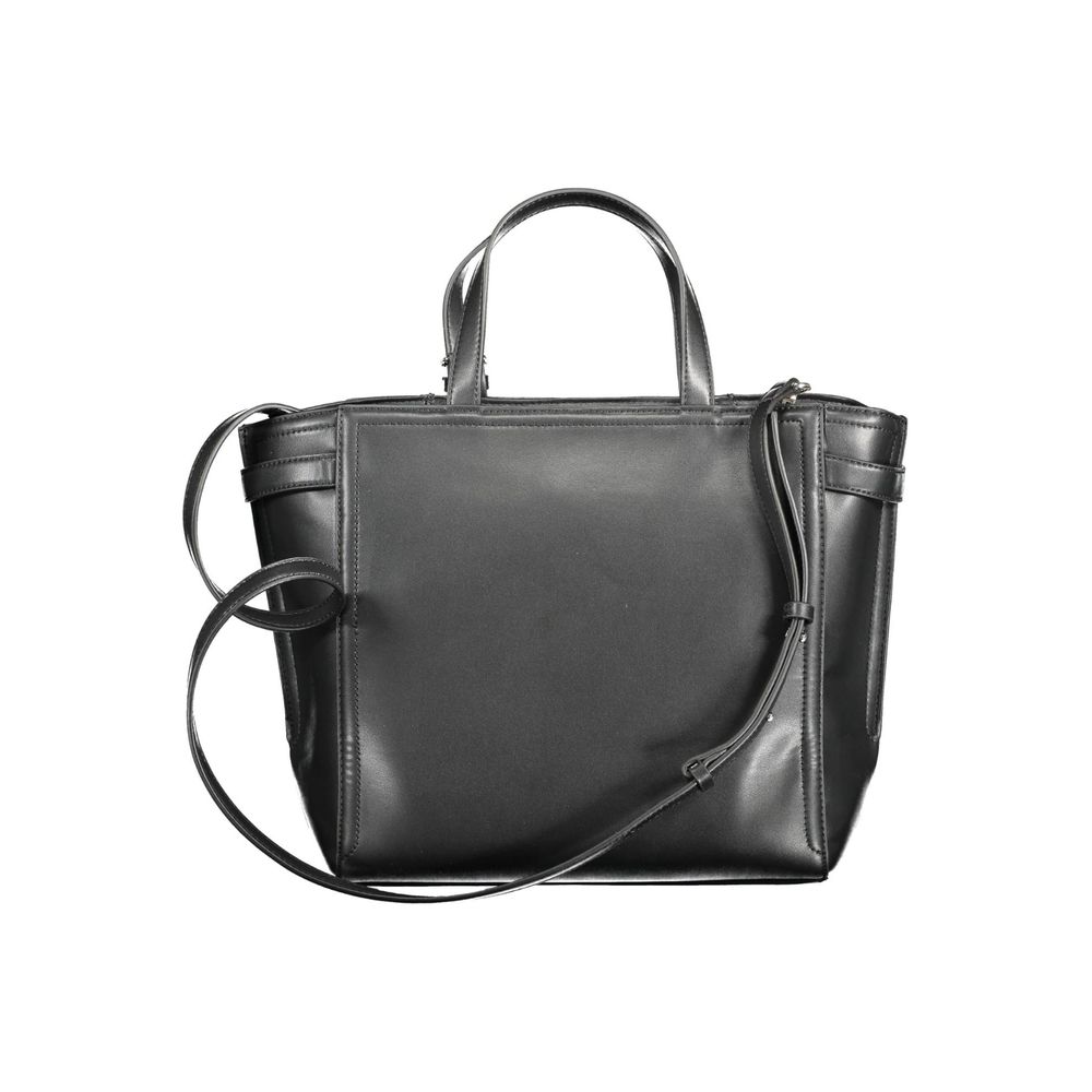 Calvin Klein Black Polyester Women Handbag