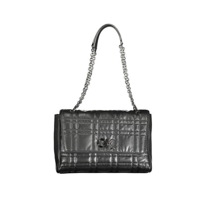 Calvin Klein Black Polyester Women Handbag