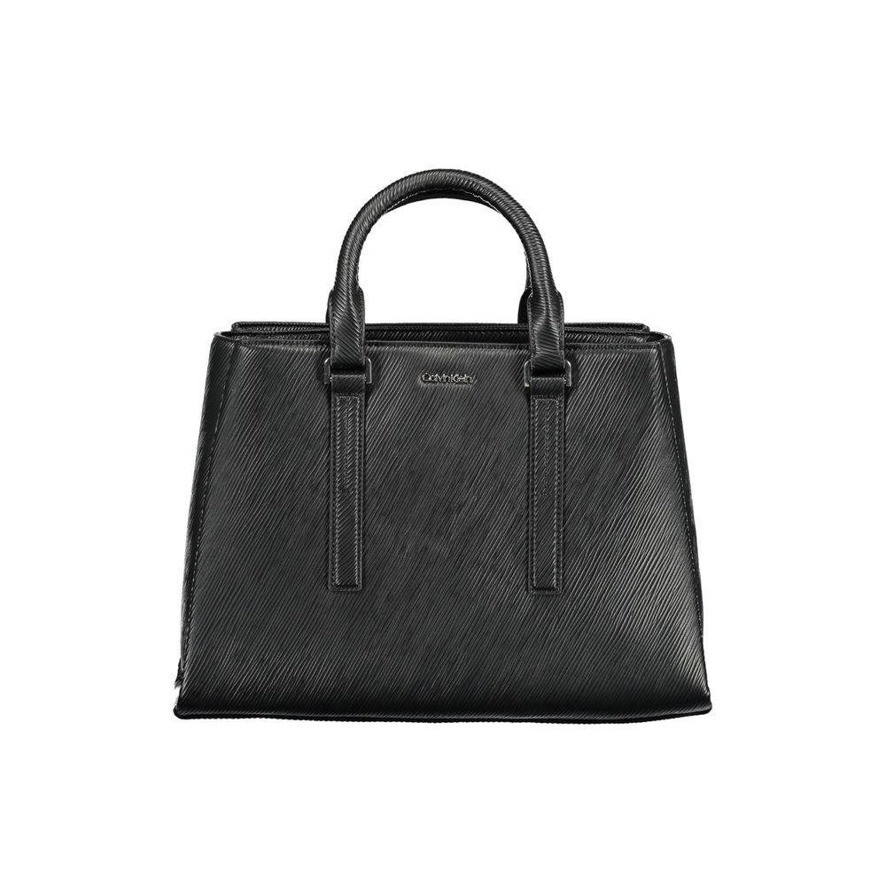 Calvin Klein Black Polyester Women Handbag