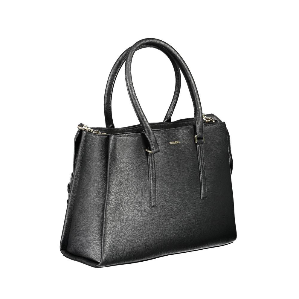 Calvin Klein Black Polyester Women Handbag