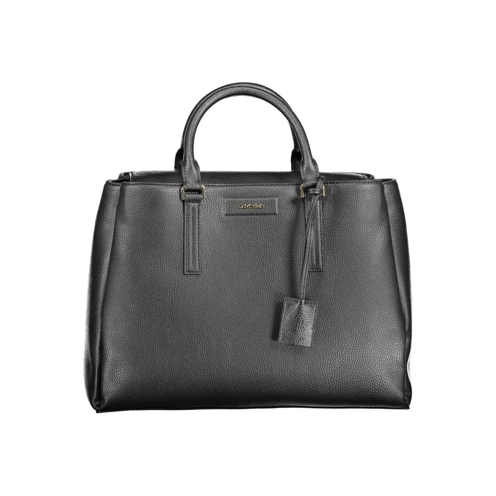 Calvin Klein Black Polyester Women Handbag