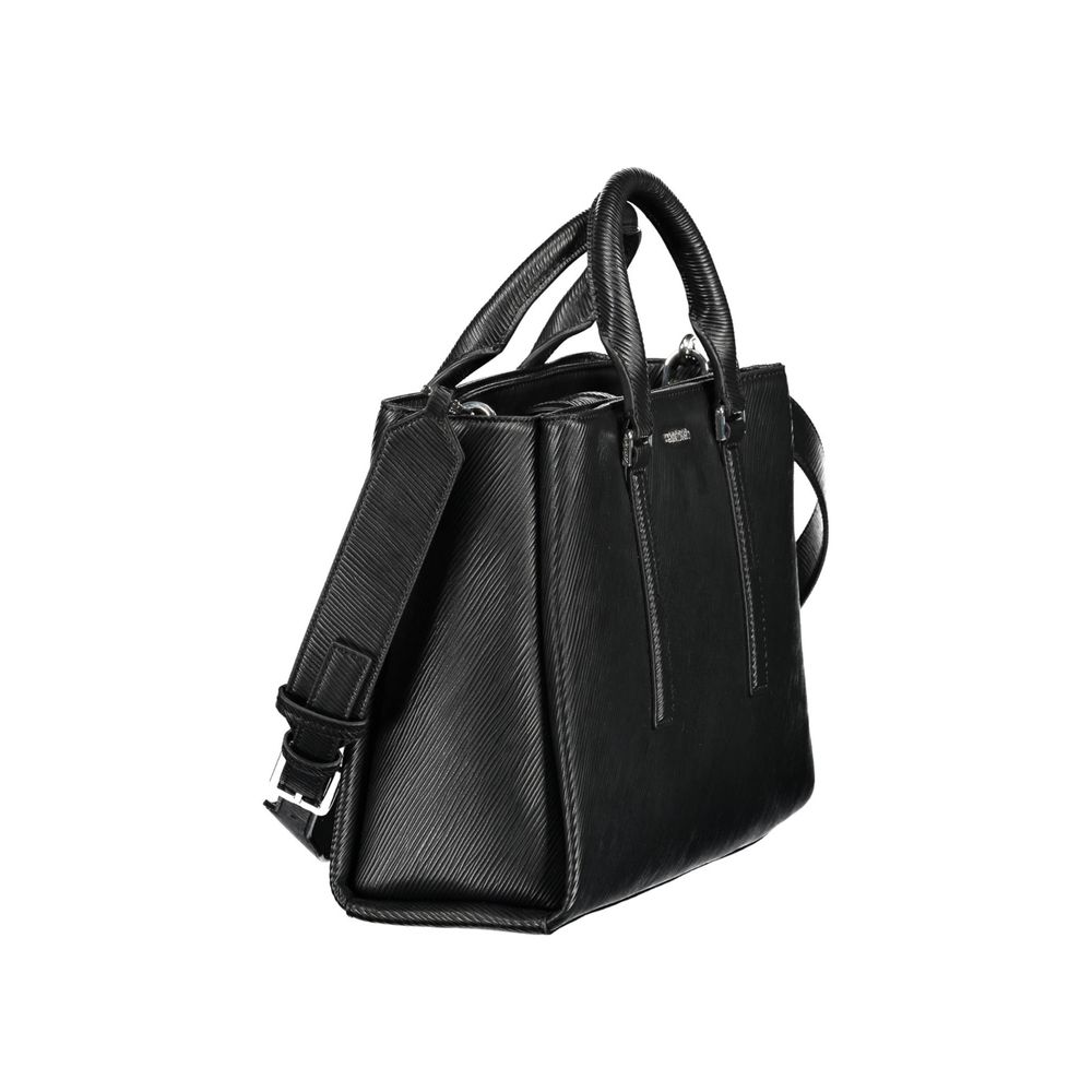 Calvin Klein Black Polyester Women Handbag