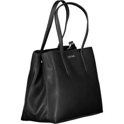 Calvin Klein Black Polyester Women Handbag