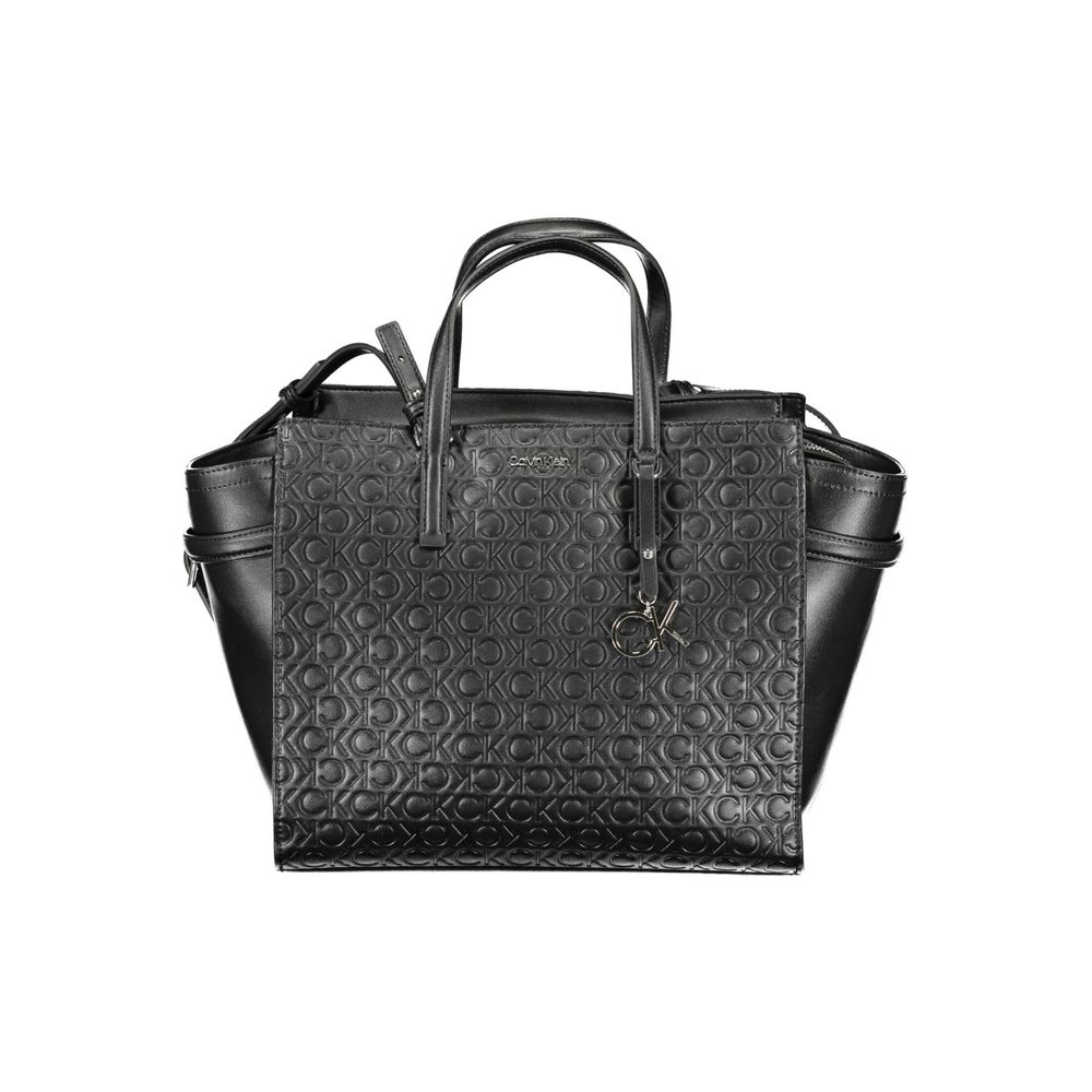 Calvin Klein Black Polyester Women Handbag