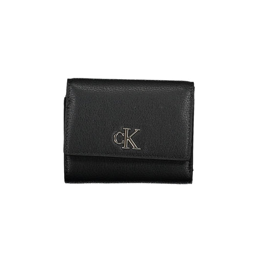 Calvin Klein Black Polyester Women Wallet