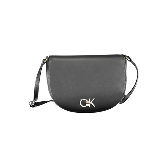 Calvin Klein Black Polyester Womens Handbag