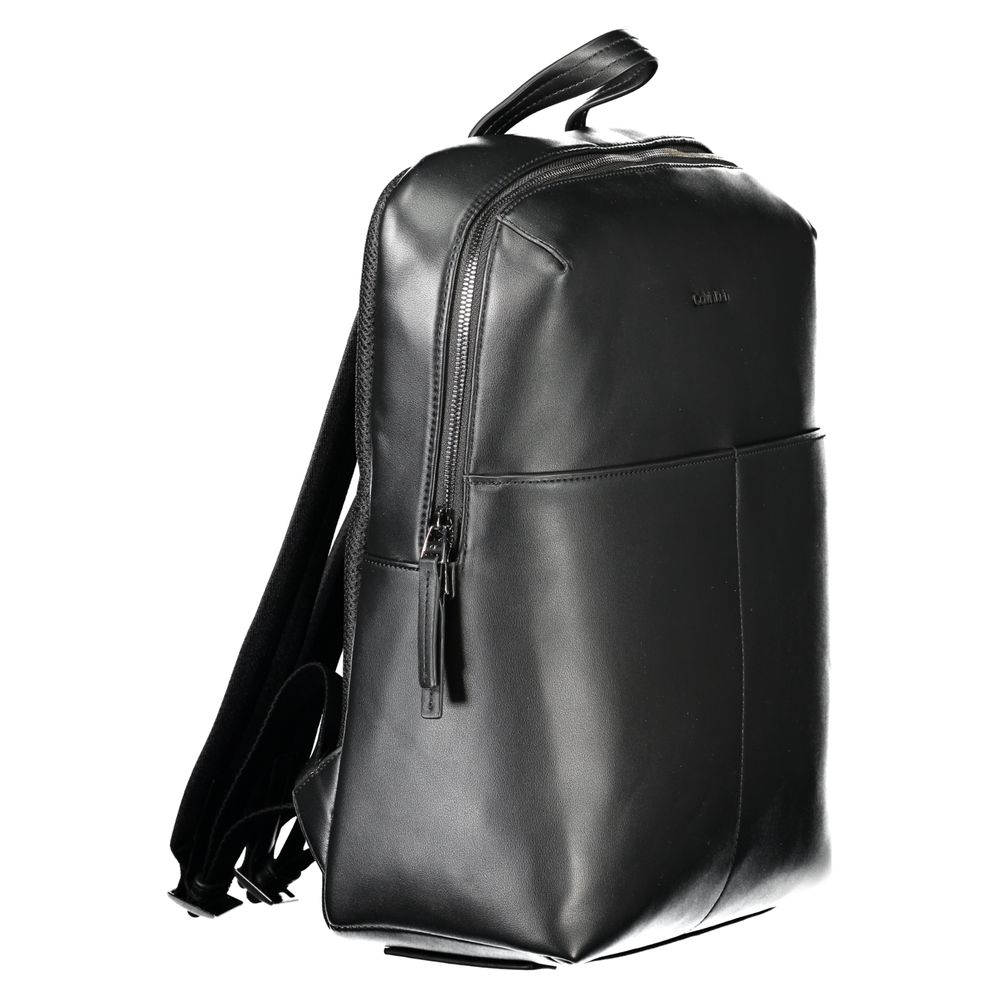 Calvin Klein Black Polyethylene Men Backpack