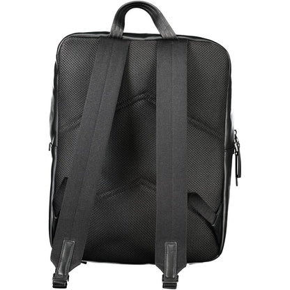 Calvin Klein Black Polyethylene Men Backpack