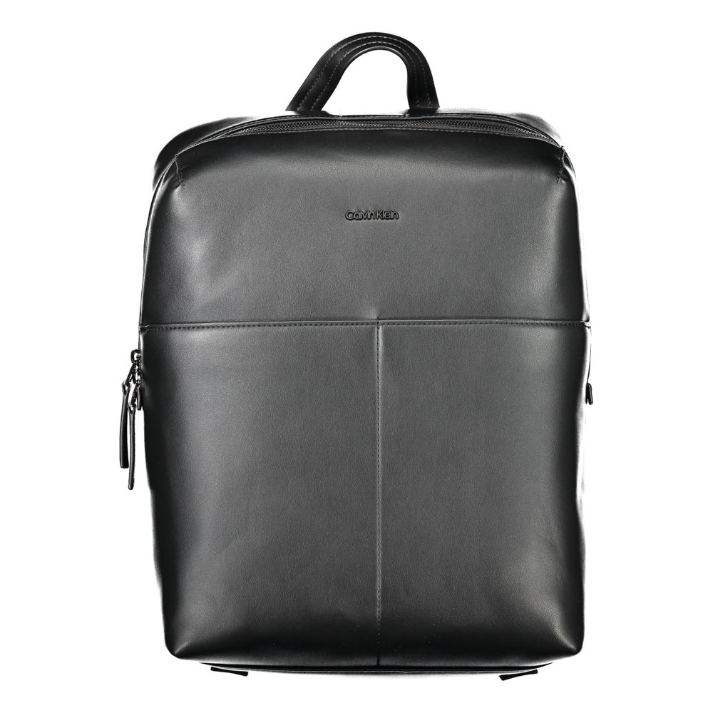 Calvin Klein Black Polyethylene Men Backpack