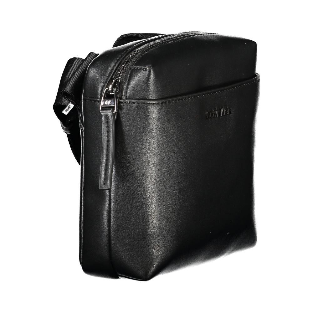 Calvin Klein Black Polyethylene Men Shoulder Bag