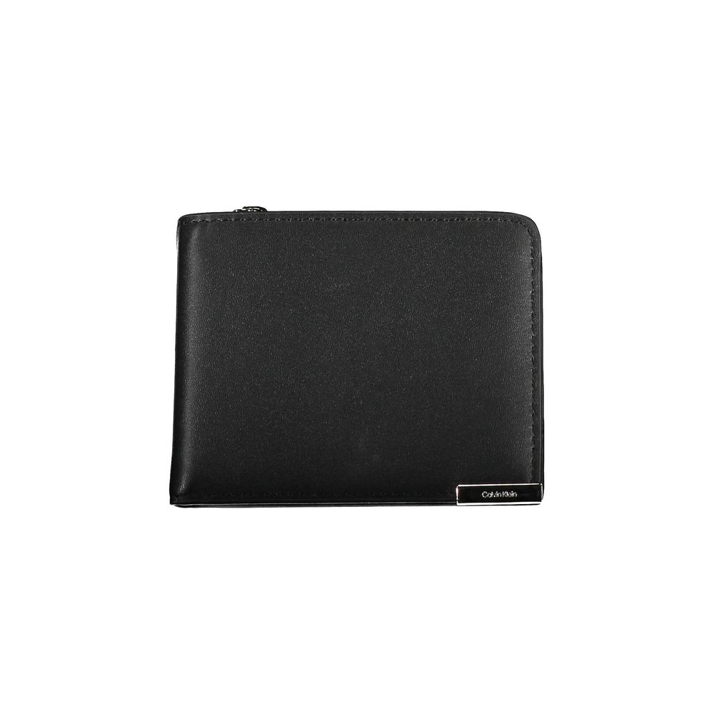 Calvin Klein Black Polyethylene Men Wallet