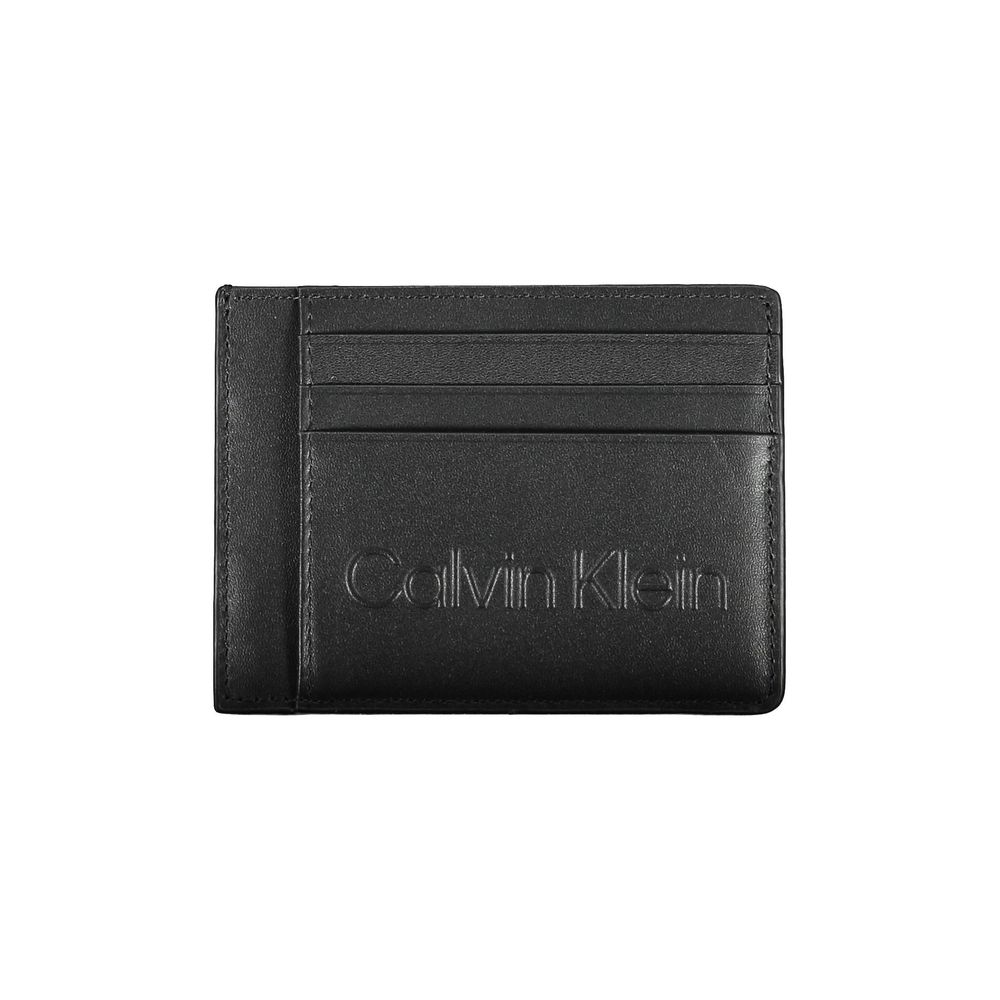 Calvin Klein Black Polyethylene Men Wallet