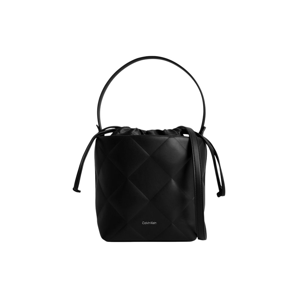 Calvin Klein Black Recycled Polyester Handbag