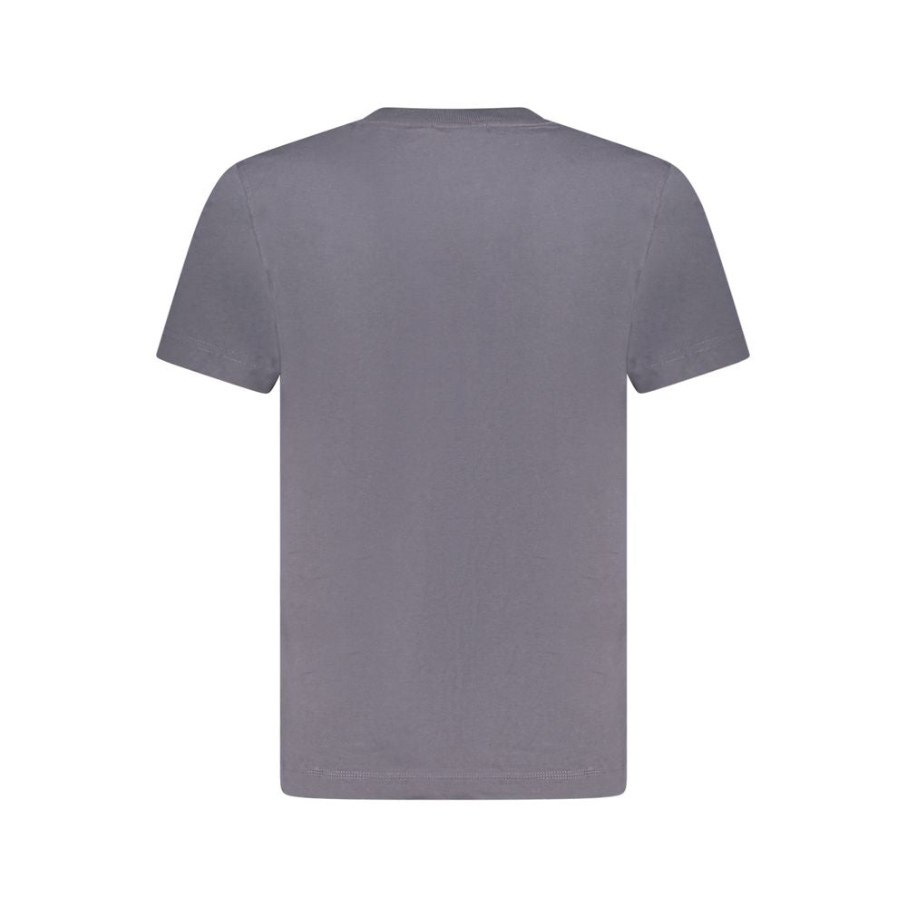 Calvin Klein Blue Cotton Men T-Shirt - S