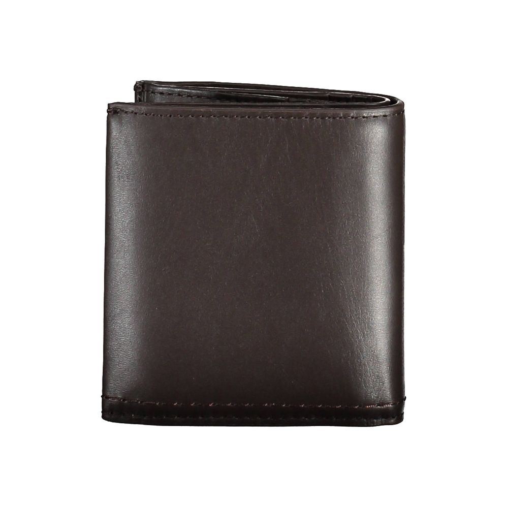 Calvin Klein Brown Leather Men Wallet