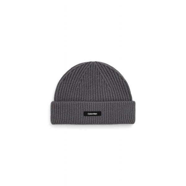 Calvin Klein Gray Organic Cotton Hats & Cap - UNI