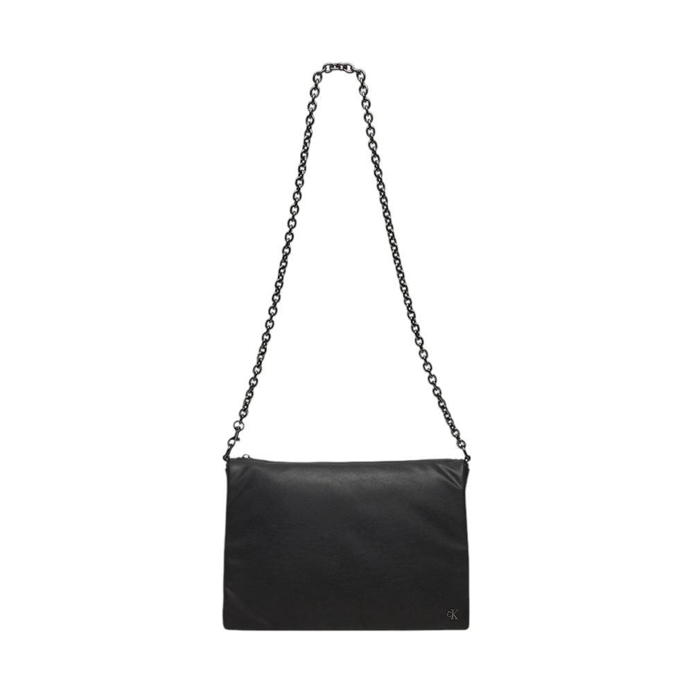 Calvin Klein Gray Recycled Polyester Handbag