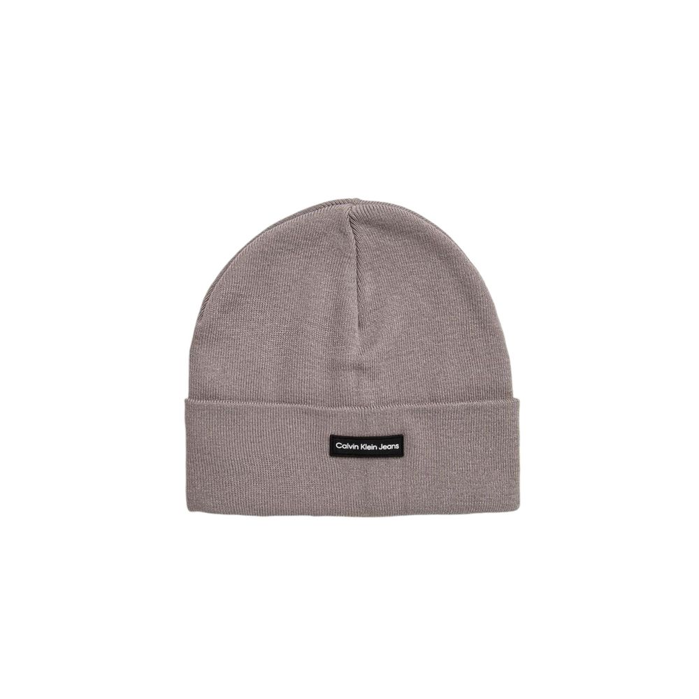 Calvin Klein Gray Recycled Polyester Hats & Cap - UNI