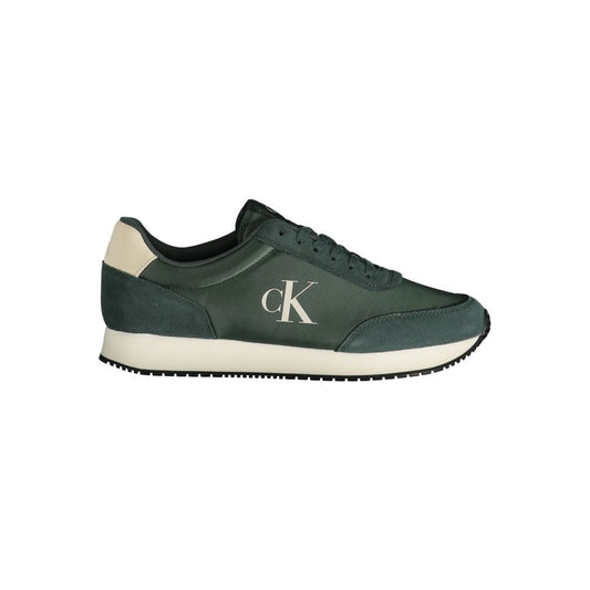 Calvin Klein Green Polyester Men Sneaker - EU40/US7