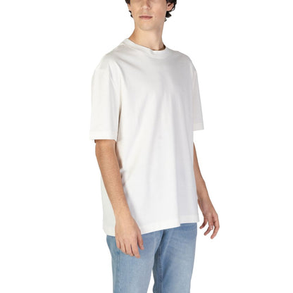 Calvin Klein Jeans Beige Cotton Rigenerato T-Shirt - IT54 | XXL