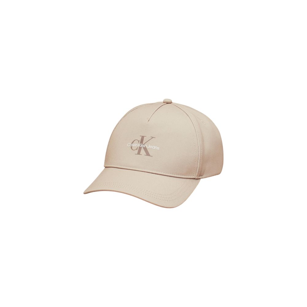 Calvin Klein Jeans Beige Recycled Polyester Hats & Cap - UNI