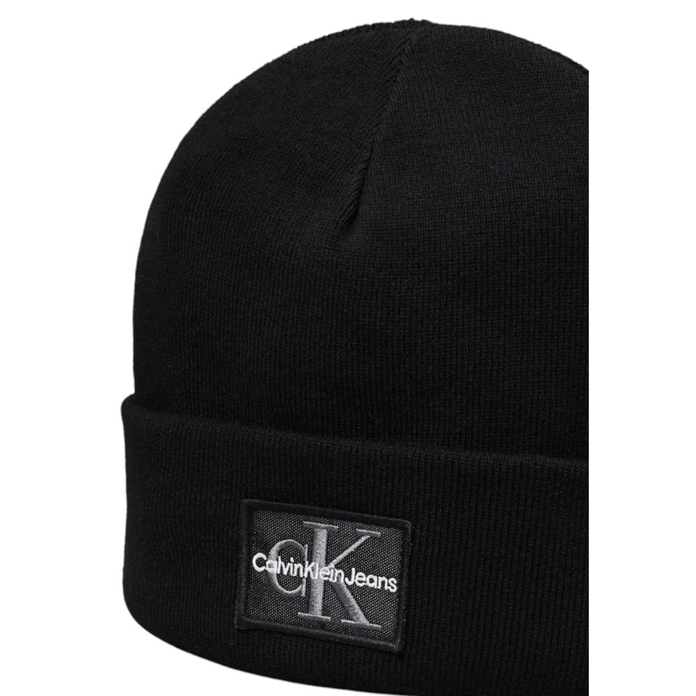 Calvin Klein Jeans Black Cotton Hats & Cap - UNI