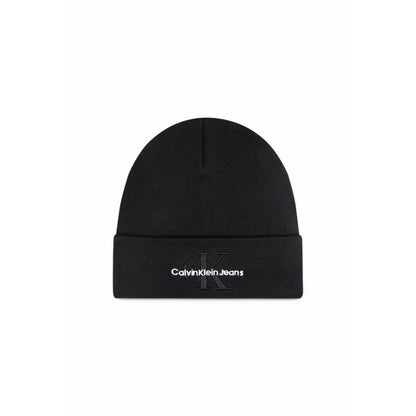 Calvin Klein Jeans Black Organic Cotton Hats & Cap - UNI