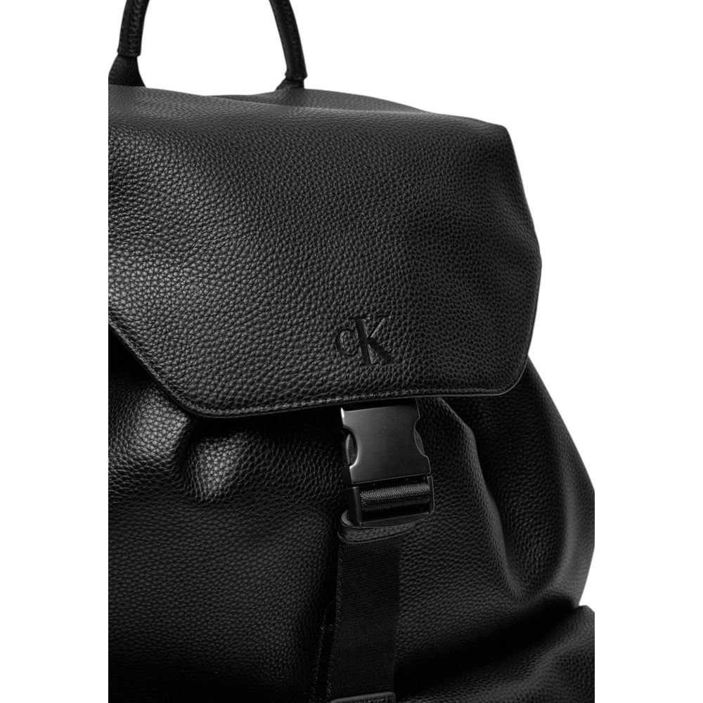 Calvin Klein Jeans Black Polyethylene Backpack