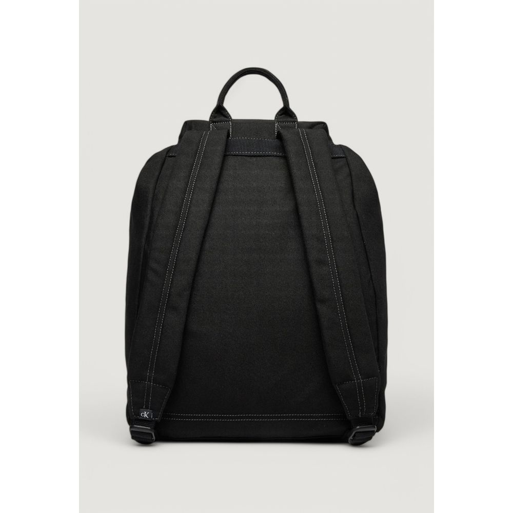 Calvin Klein Jeans Black Recycled Polyester Backpack