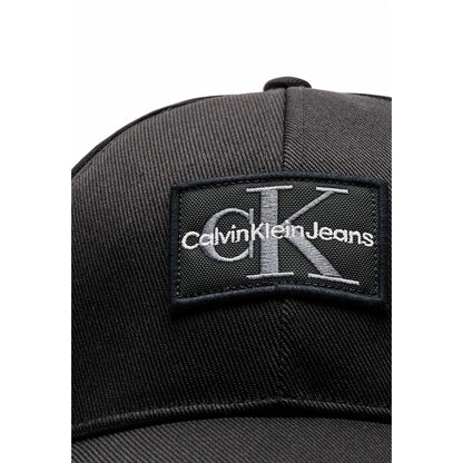 Calvin Klein Jeans Black Recycled Polyester Hats & Cap - UNI