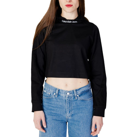 Calvin Klein Jeans Black Viscose Tops & T-Shirt - XL