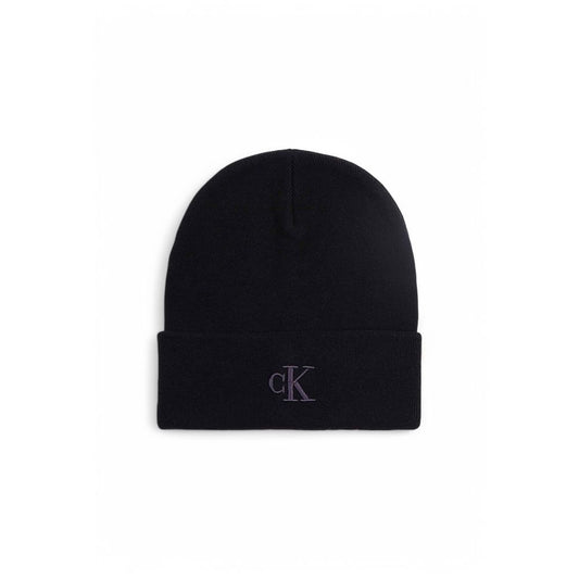 Calvin Klein Jeans Black Wool Hats & Cap - UNI