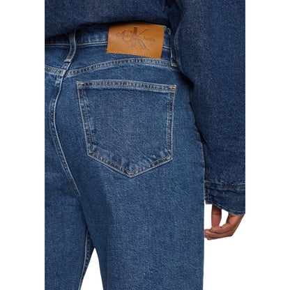 Calvin Klein Jeans Blue Cotton Jeans & Pant