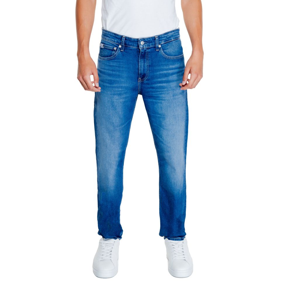 Calvin Klein Jeans Blue Cotton Rigenerato Jeans & Pant - W36 | L32