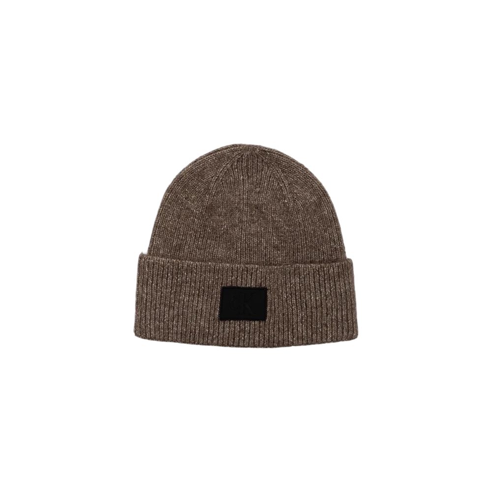 Calvin Klein Jeans Brown Acrylic Hats & Cap - UNI