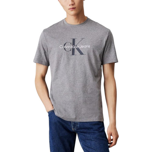 Calvin Klein Jeans Gray Organic Cotton T-Shirt