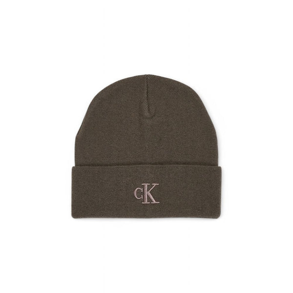 Calvin Klein Jeans Gray Wool Hats & Cap - UNI