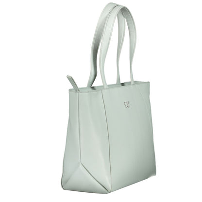 Calvin Klein Light Blue Polyethylene Handbag