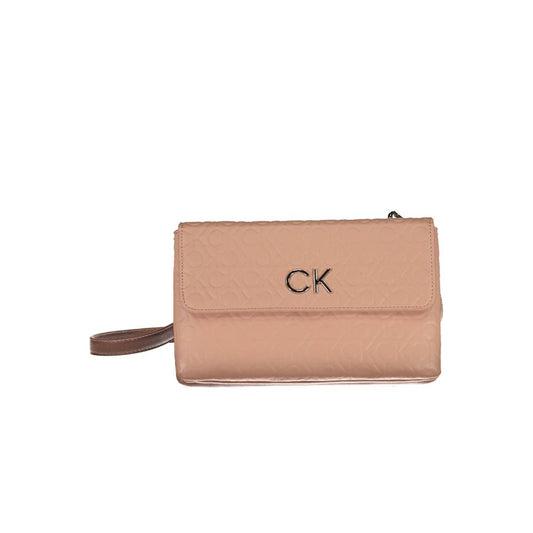 Calvin Klein Pink Polyester Women Handbag