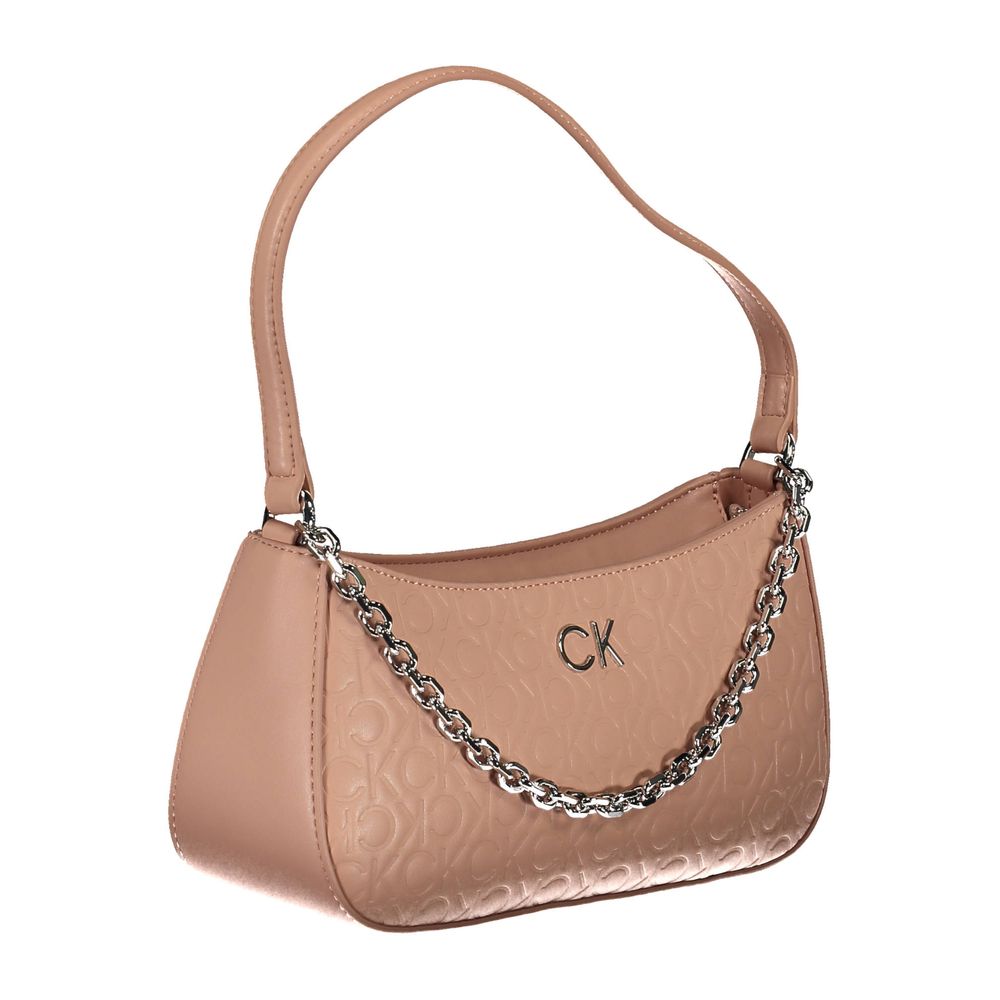 Calvin Klein Pink Polyester Women Handbag