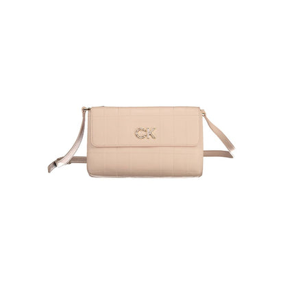 Calvin Klein Pink Polyester Women Handbag