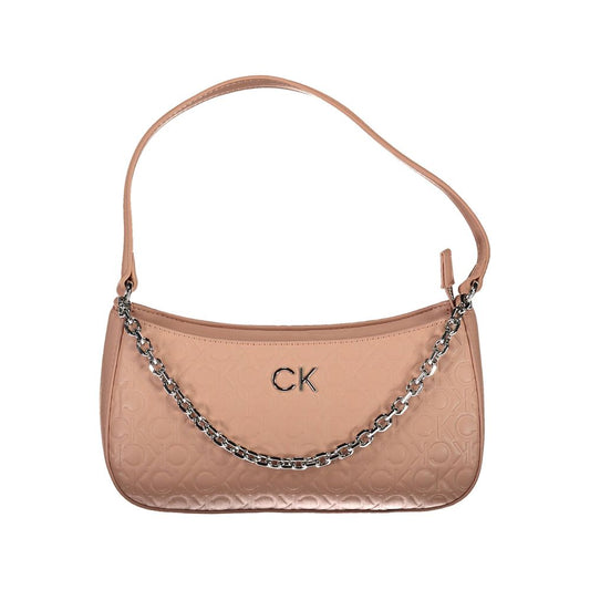 Calvin Klein Pink Polyester Women Handbag