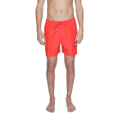 Calvin Klein Red Recycled Polyester Swimwear - IT48 | L