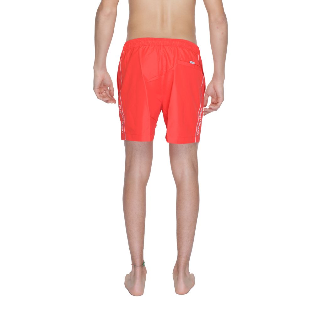 Calvin Klein Red Recycled Polyester Swimwear - IT48 | L