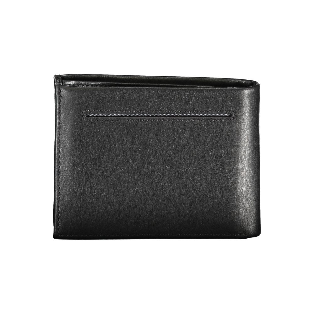 Calvin Klein Sleek Black Leather Wallet for