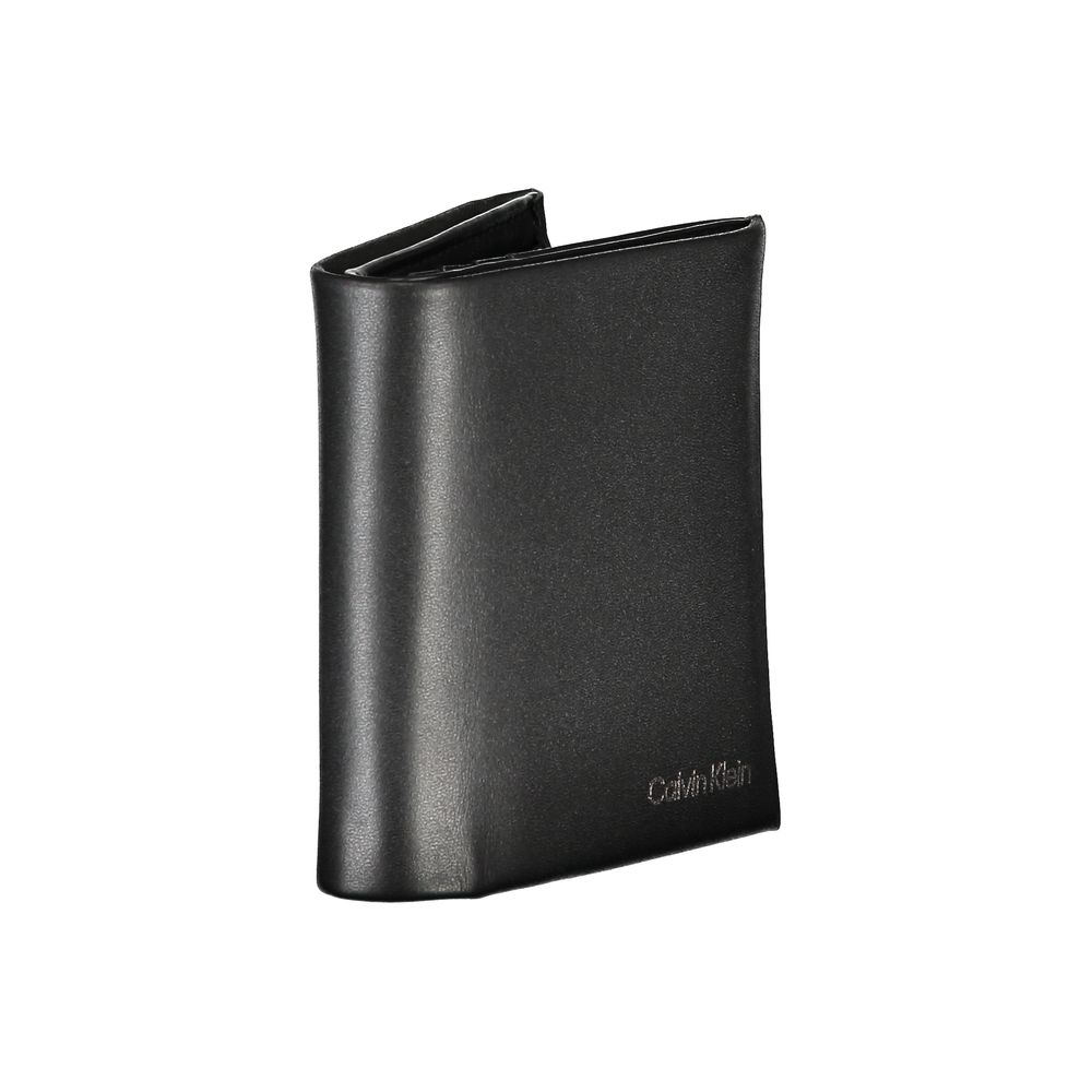 Calvin Klein Sleek Black RFID-Secure Men’s Wallet