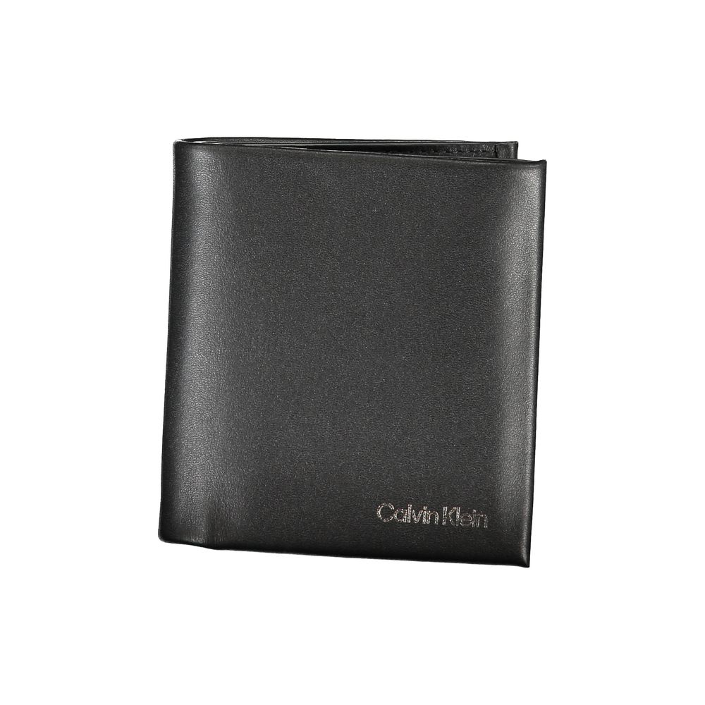 Calvin Klein Sleek Black RFID-Secure Men’s Wallet