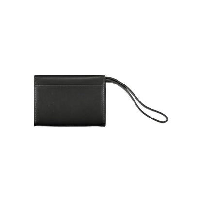 Calvin Klein Sleek Compact Designer Wallet in Black