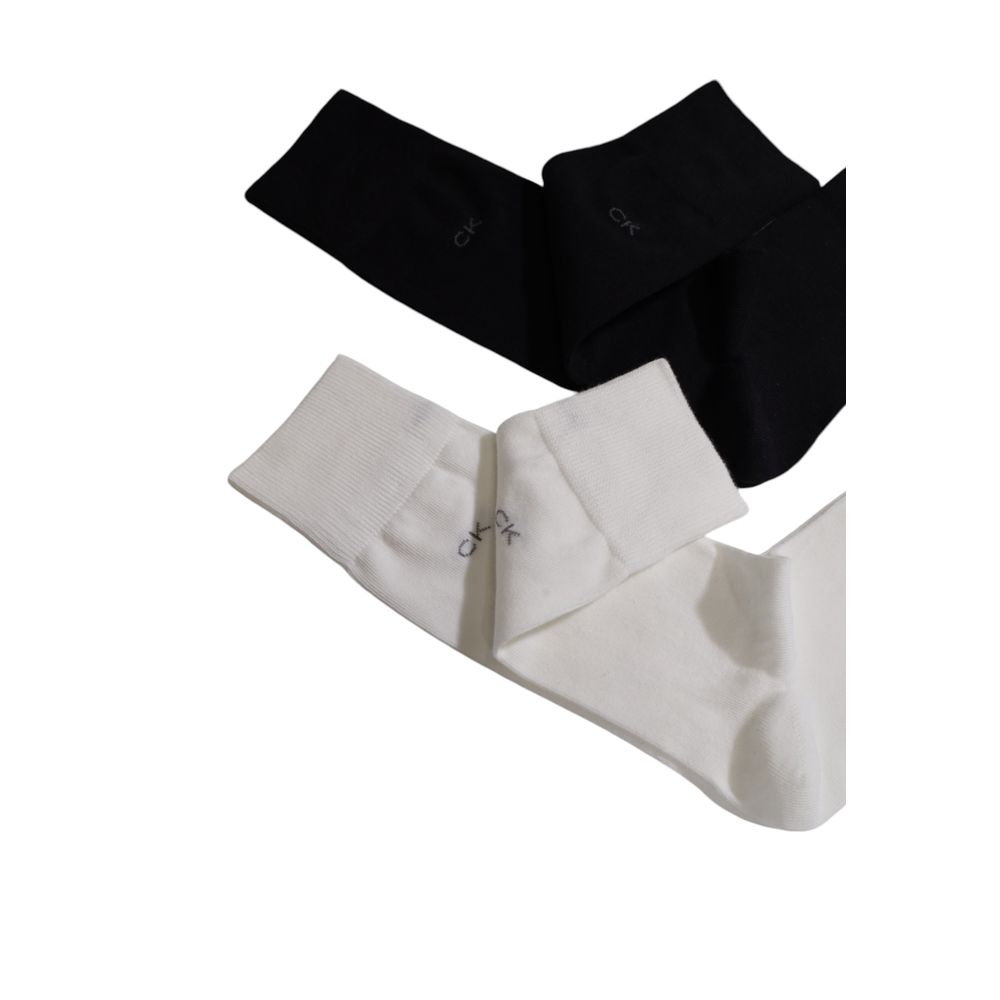 Calvin Klein White Cotton Sock - 39-42