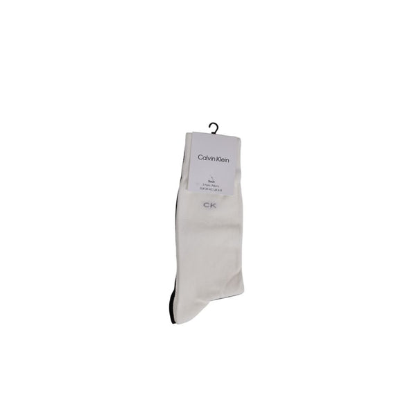 Calvin Klein White Cotton Sock - 39-42